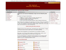 Tablet Screenshot of link-index.ch
